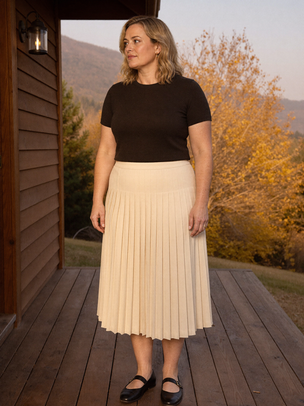 The Pleated Skirt